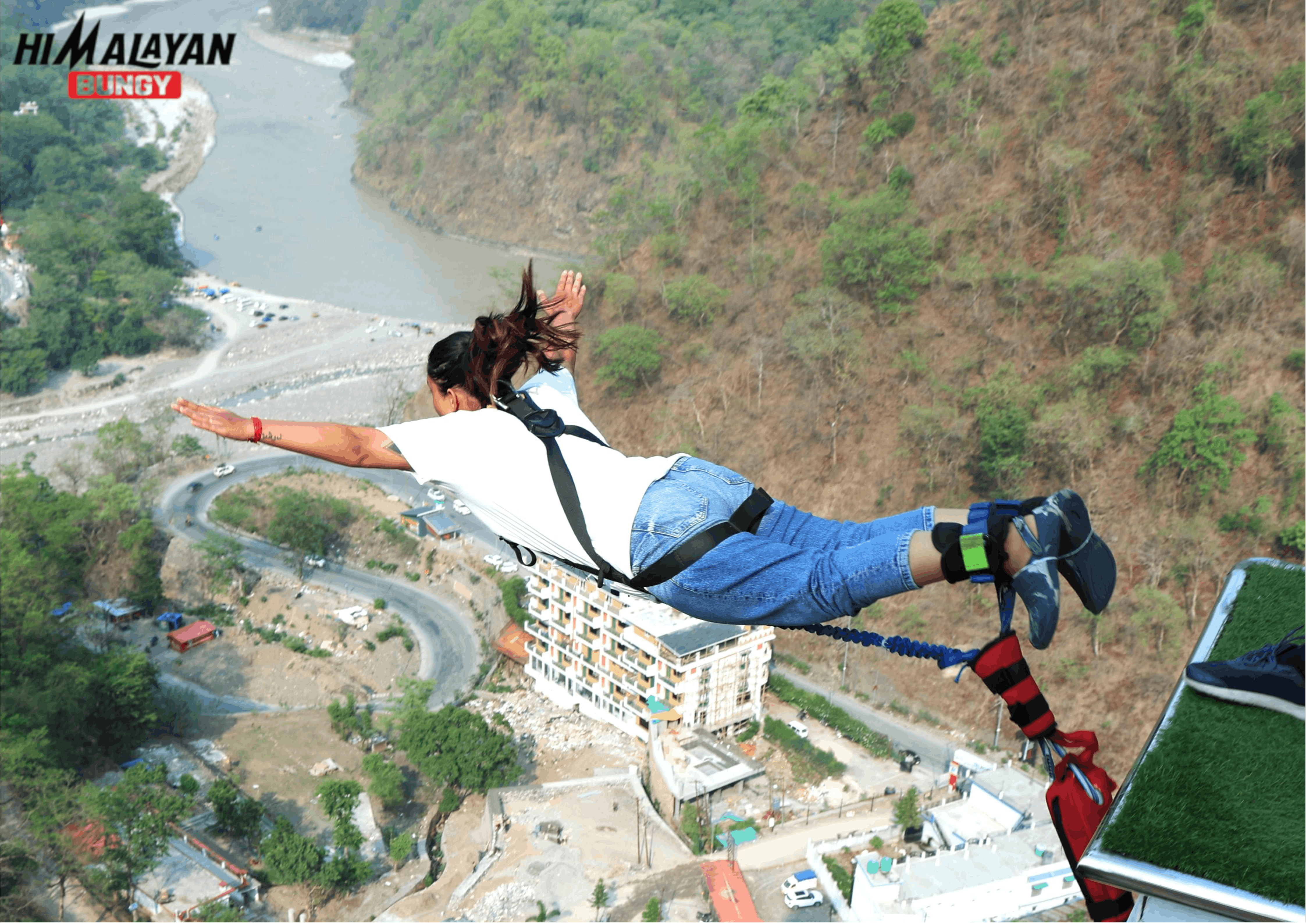 Extreme bungee 117M + 113M Giant Swing (With Giant Swing Video) – Rishikesh — gallery image 5
