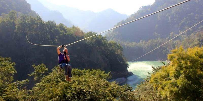 Zip Line Over Ganga – Adventure activities
