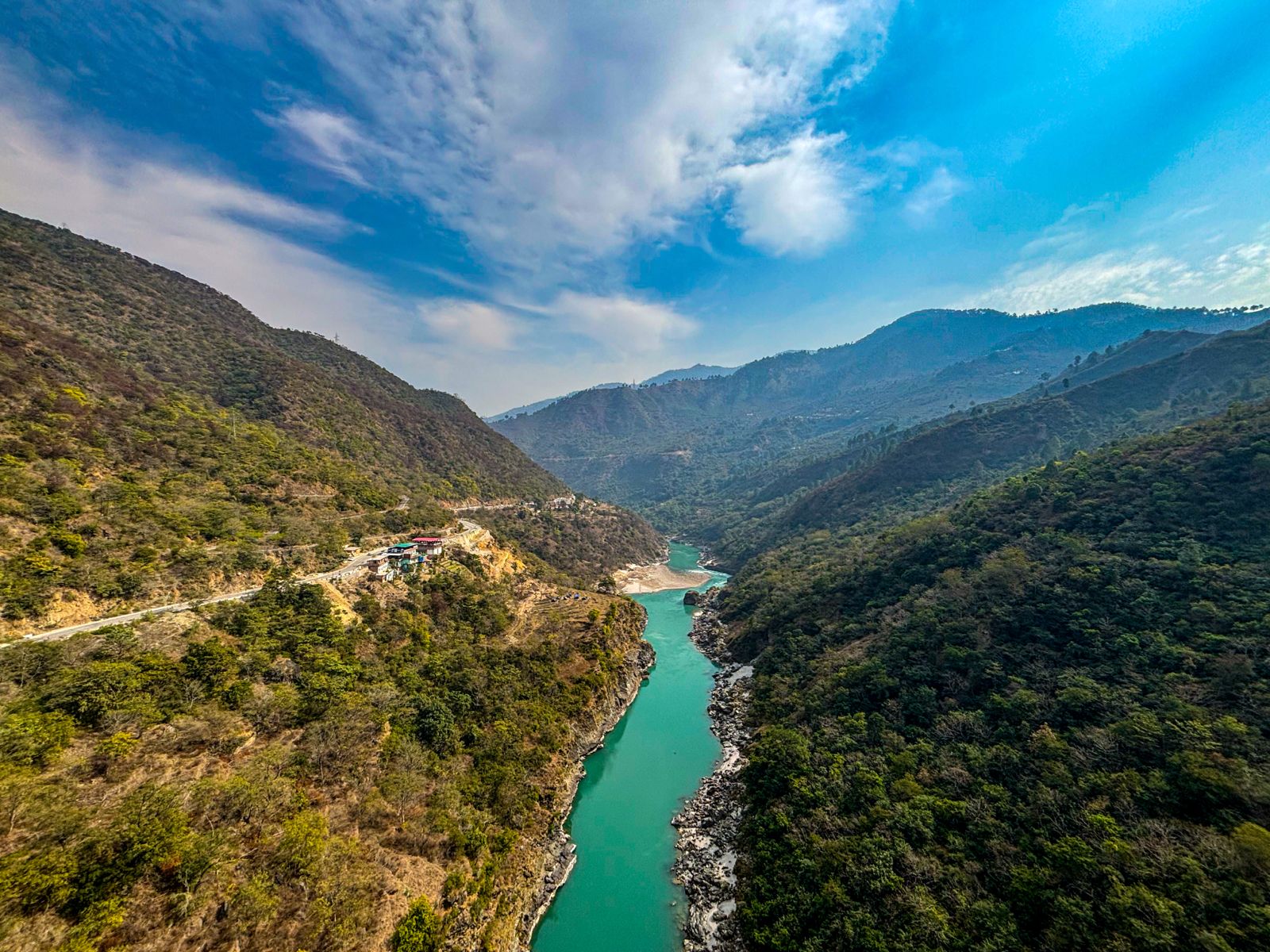 Maa Ganga Bungy rigging at Devprayag